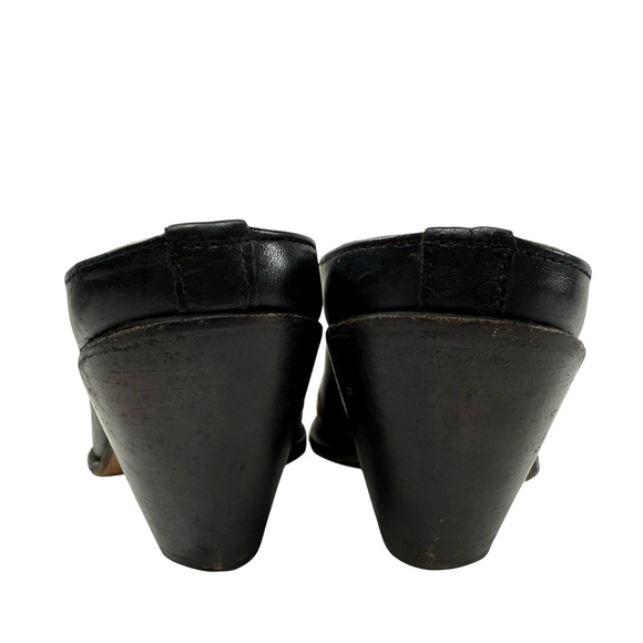 Lucchese Charlie 1 Horse Western Mules Size 6B Leather 2-Tone Pointed Cowgirl - Picture 10 of 10